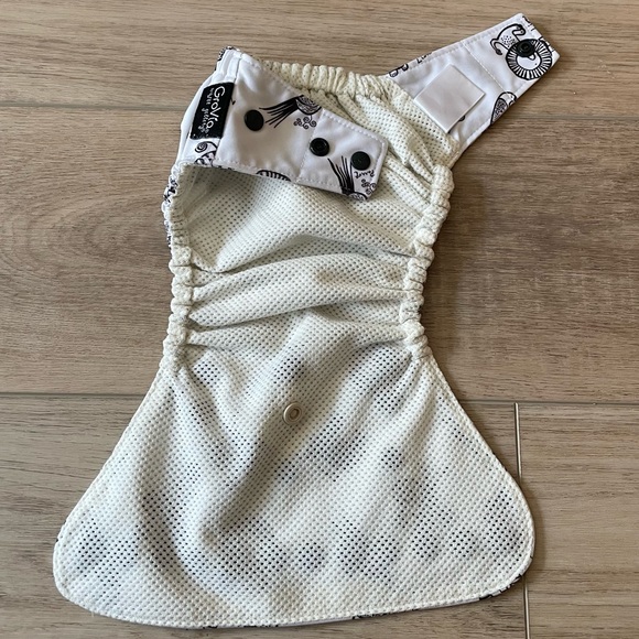 Grovia Cloth Diaper - Wild Things AI2 Shell - Picture 4 of 11